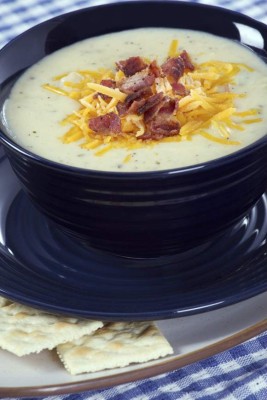 Bowl Of Baked Potato Soup.........................If you like this image you may want to look at other FOOD AND DRINK Images of mine :