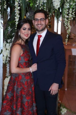 Karina Chahín y Wendel Mejía