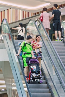 En aumento auge de los centros comerciales