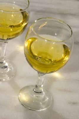 Blinis con espinaca y queso de cabra