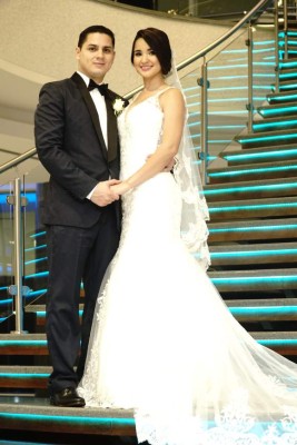 Boda de Oswaldo Figueroa y Gina Ocampo