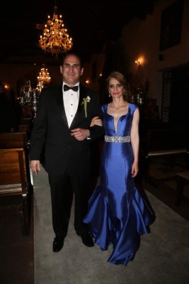 Boda de Soad Facussé y Nelson Valencia