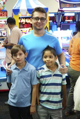 Felicidad y diversión en el Día del niño