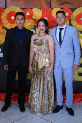 Francisco Zamora, María Celeste Arita y Christian Reyes