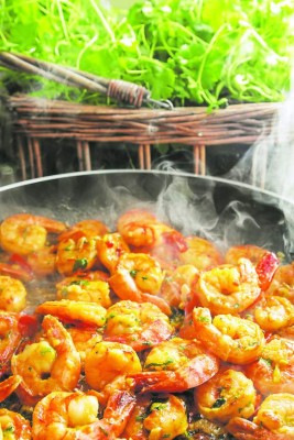 Mariscos, porque al ajillo saben más deliciosos