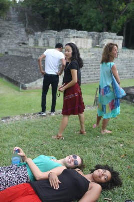 Hamlet se deja ver en Copán Ruinas, Honduras