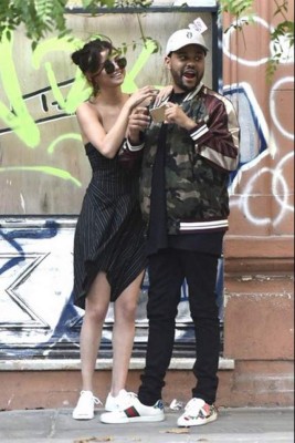 Selena Gómez y The Weeknd romanceando en Buenos Aires