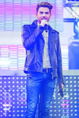 LOS ANGELES, CA - MAY 09: Singer-songwriter Adam Lambert is seen onstage at 102.7 KIIS FM's Wango Tango at StubHub Center on May 9, 2015 in Los Angeles, California. (Photo by Chelsea Lauren/WireImage)