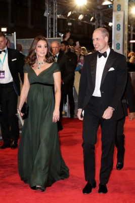 Kate Middleton no se suma a protesta contra acoso sexual en los BAFTA