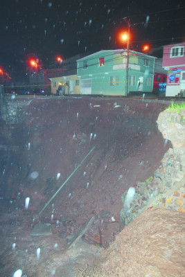 La capital se cae a pedazos