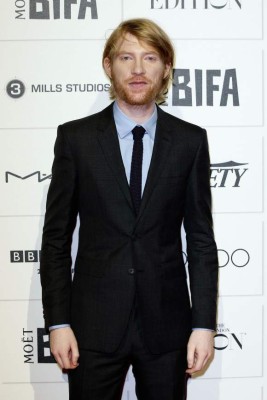 LONDON, ENGLAND - DECEMBER 06: Domhnall Gleeson arrives at The Moet British Independent Film Awards 2015 at Old Billingsgate Market on December 6, 2015 in London, England. (Photo by John Phillips/Getty Images for The Moet British Independent Film Awards)