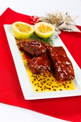 A preparar exquisitas Costillas al chipotle