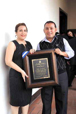 Brindis de honor para los homenajeados