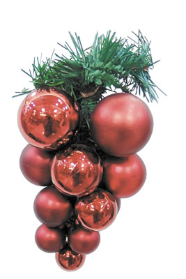 Decoración: mariposas, las reinas de la Navidad