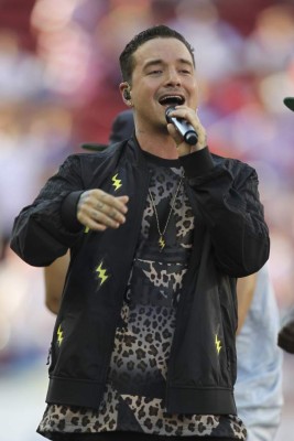 SANTA CLARA, CALIFORNIA - JUNE 03: J. Balvin performs during an opening ceremony prior a group A match between United States and Colombia at Levi's Stadium as part of Copa America Centenario US 2016 on June 03, 2016 in Santa Clara, California, US. (Photo by Omar Vega/LatinContent/Getty Images)