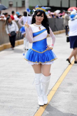 Bellezas que arrancaron suspiros en los desfiles patrios