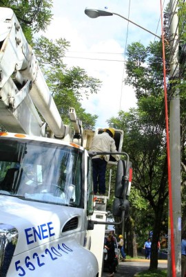 Enee registra más de 11,000 cortes en la zona norte de Honduras