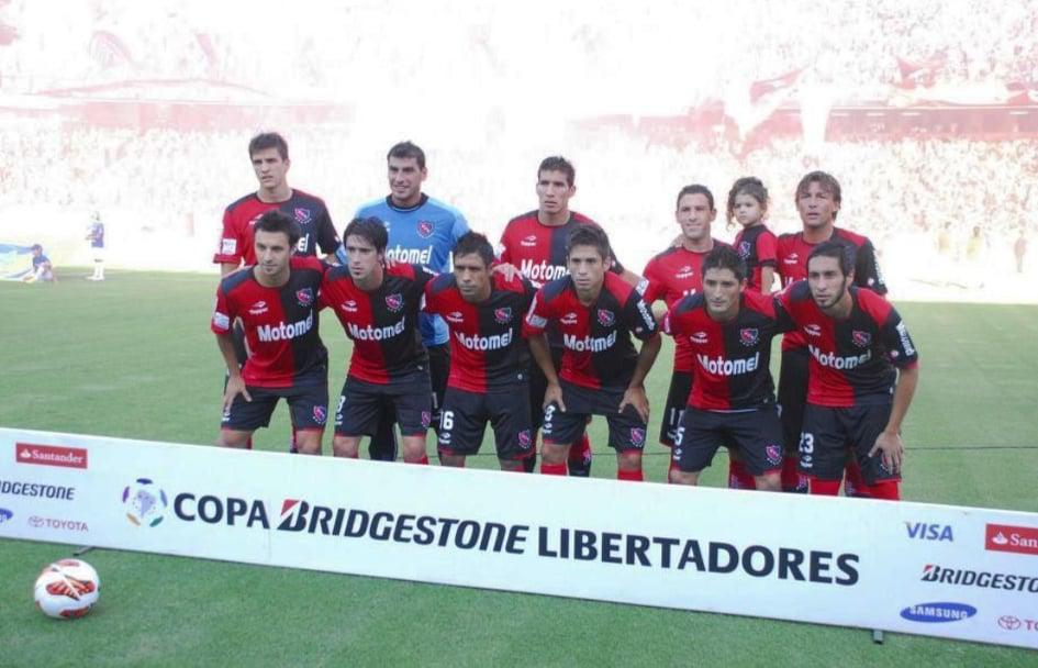 Juan Vieyra disputó la Copa Libertadores como jugador del Newell’s Old Boys.