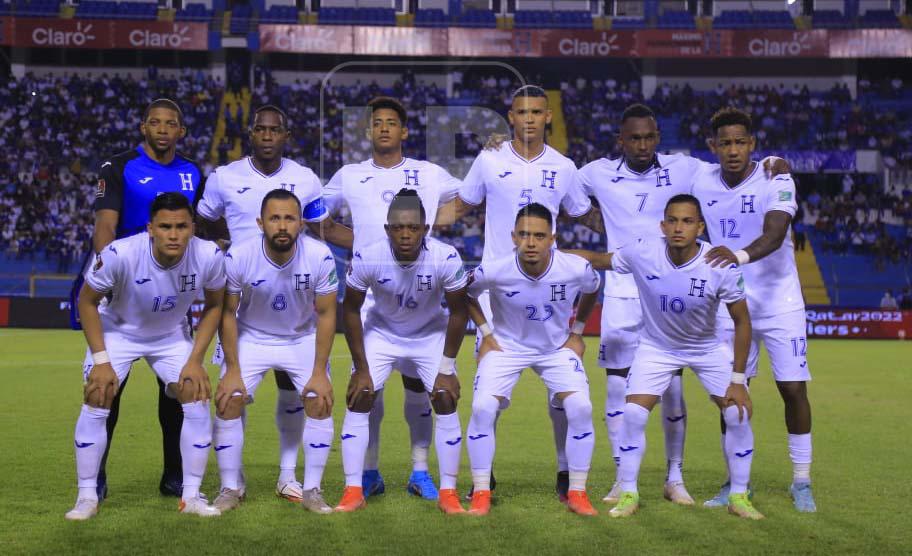 El 11 titular de Honduras que perdió como local 0-2 ante Canadá.