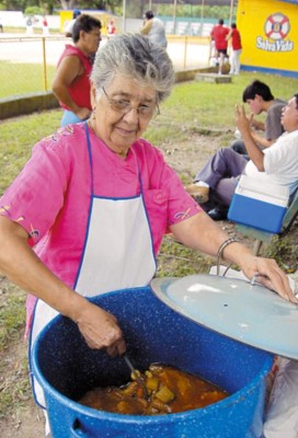 Reina de la sopa y de los peloteros