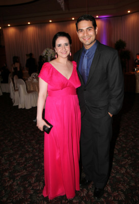 Los novios son bendecidos