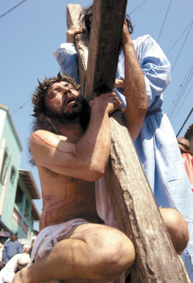 Reviven últimas horas de Jesús