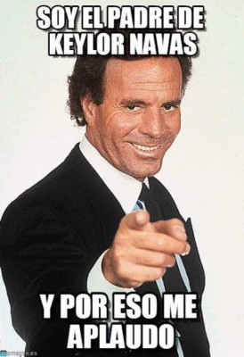 Keylor Navas, protagonista de memes en la Champions League