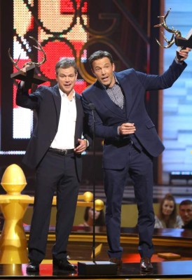 Matt Damon y Ben Affleck como los hombres de la década.
