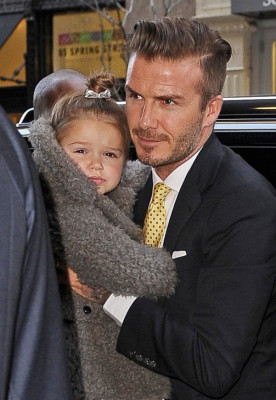 Beckham disfruta ser un padre solidario