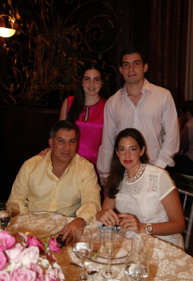 Júbilo en familia