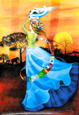 Arte nacional viaja al Mundial de Sudáfrica