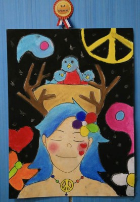 Alumnos plasman su arte y talento en concurso de dibujo