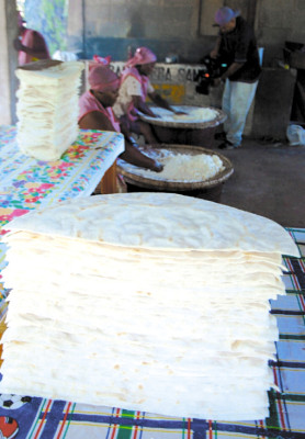 El casabe garífuna se vuelve gourmet