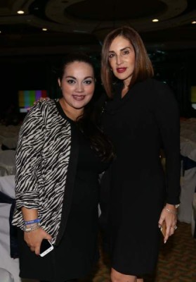 Lourdes Díaz y Marcia Facussé