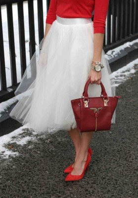 Faldas Midi, porque así les encantan