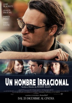 Hombre Irracional; una película de drama, misterio y comedia