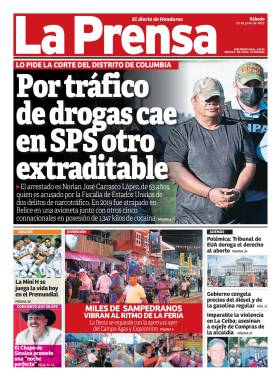 Por tráfico de drogas cae en SPS otro extraditable