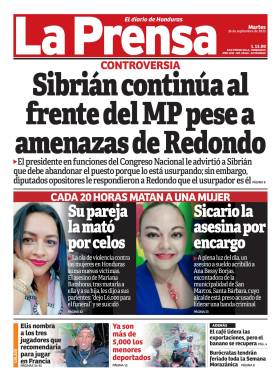 Sibrián continúa al frente del MP pese a amenazas de Redondo