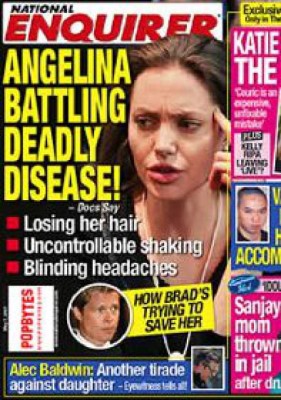Aseguran que Angelina Jolie sufre mortal enfermedad