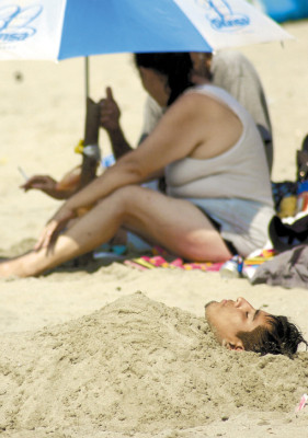 Diversión de altura se vive en playas de Omoa