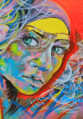 Arte callejero desata explosión de creatividad en San Pedro Sula