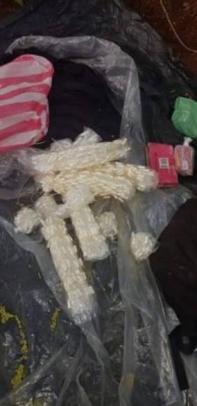 La Policía incautó estos materiales que son utilizados por los pandilleros para la elaboración de droga.