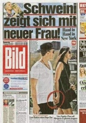 Sorprenden a Schweinsteiger con la bella tenista Ana Ivanovic