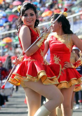 Las 20 palillonas más lindas de los desfiles de Honduras