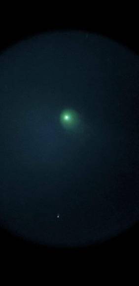 Según el experto en astronomía, este cometa “Diablo” ya ha sido observado por los chinos en el año 1385 y en el 1437; también, en el año 1884.
