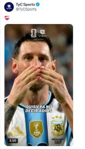 Revuelo tras retiro de Messi de la Selección: Infantino reacciona y deja mensaje