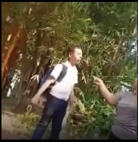Le había sacado sangre a mi hijo: Rompe el silencio mujer captada empujando a menor