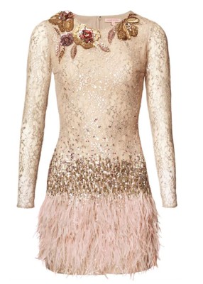 Plumas para lucir en Navidad