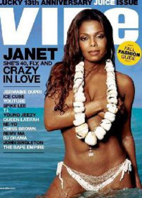 Janet Jackson posa semidesnuda para portada de revista