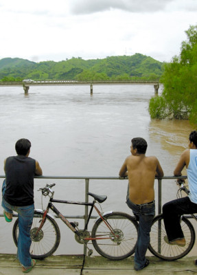 Inundaciones en Potrerillos